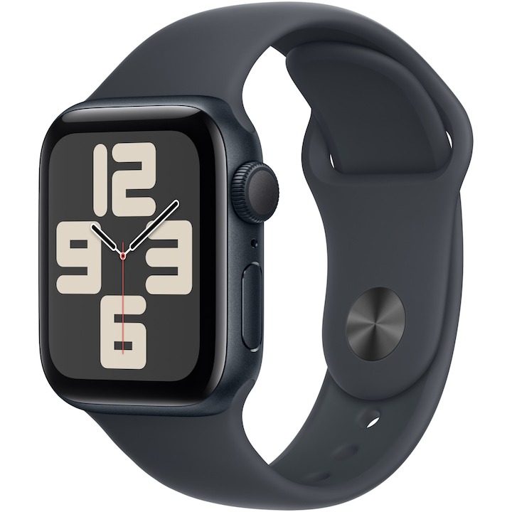 BF EXPRESS: <b>Apple Watch SE (2024) GPS</b>, cu carcas Midnight