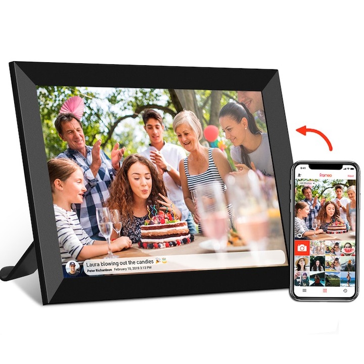 BF EXPRESS: <b>Rama foto digital </b>CHIGOODS cu ecran touchscreen de