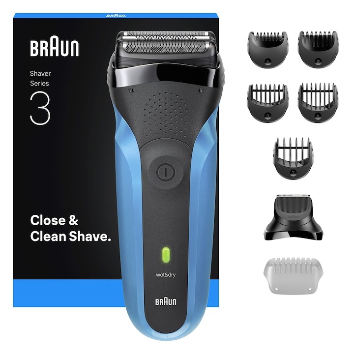 BF EXPRESS: <b>Braun Series 3 310BT</b>, cu 3 lame flexibile i