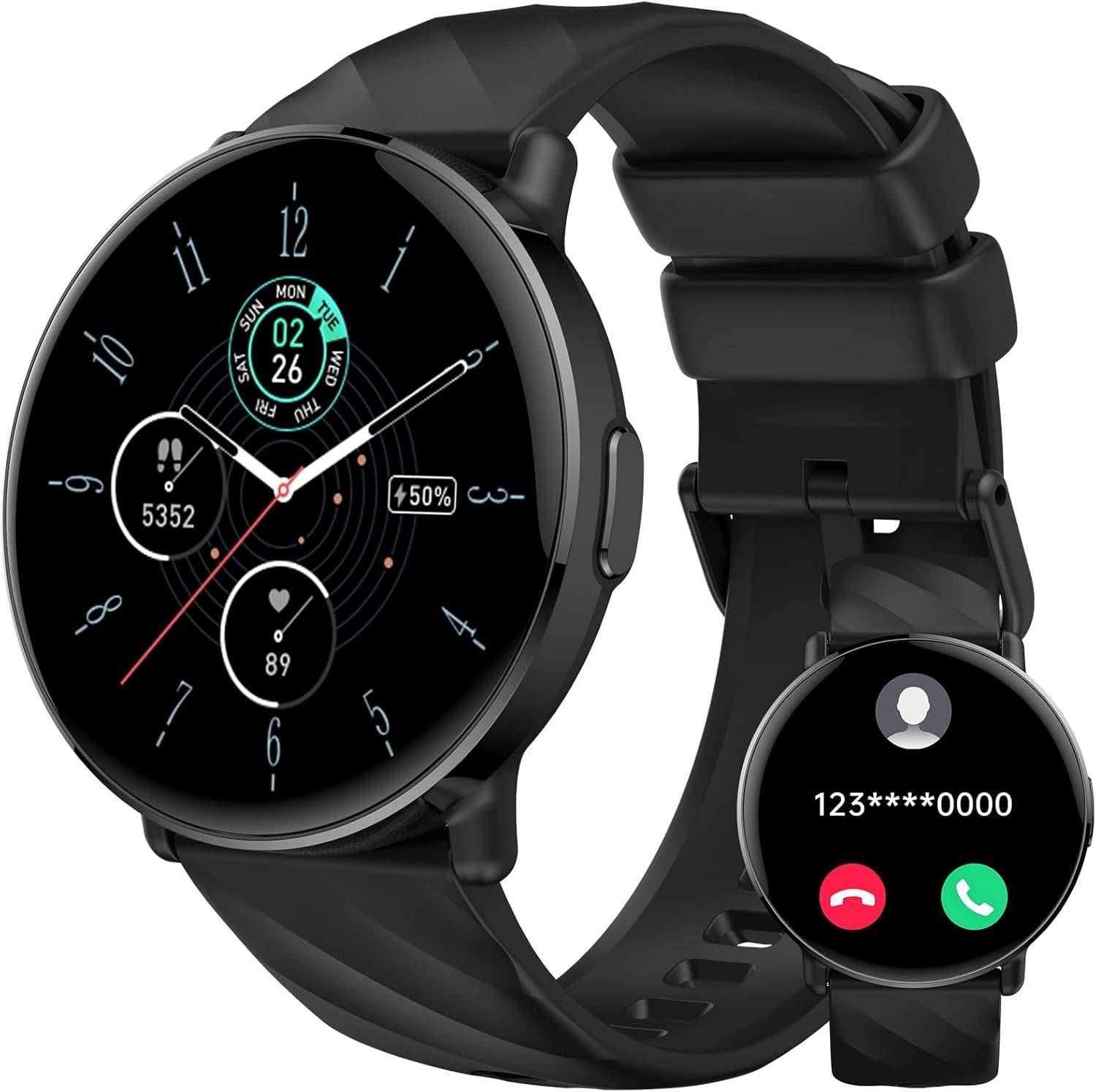 BF EXPRESS: <b>Smartwatch-ul OWMSIC</b> cu ecran HD de 1.39 inch, apel