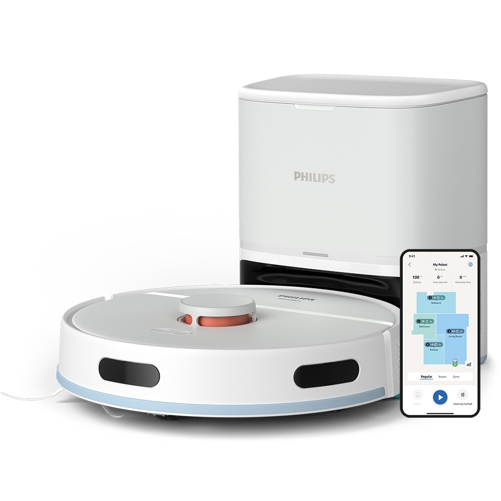 BF EXPRESS: Aspiratorul robot <b>Philips XU2100/20</b> cu mop integrat,