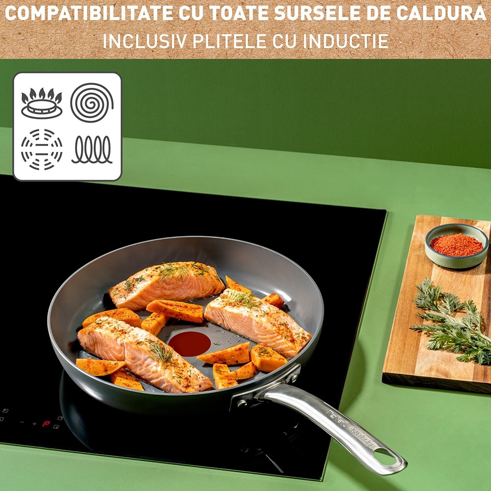 BF EXPRESS: Tigaia <b>TEFAL Renew+</b>, cu diametrul de 24 cm,