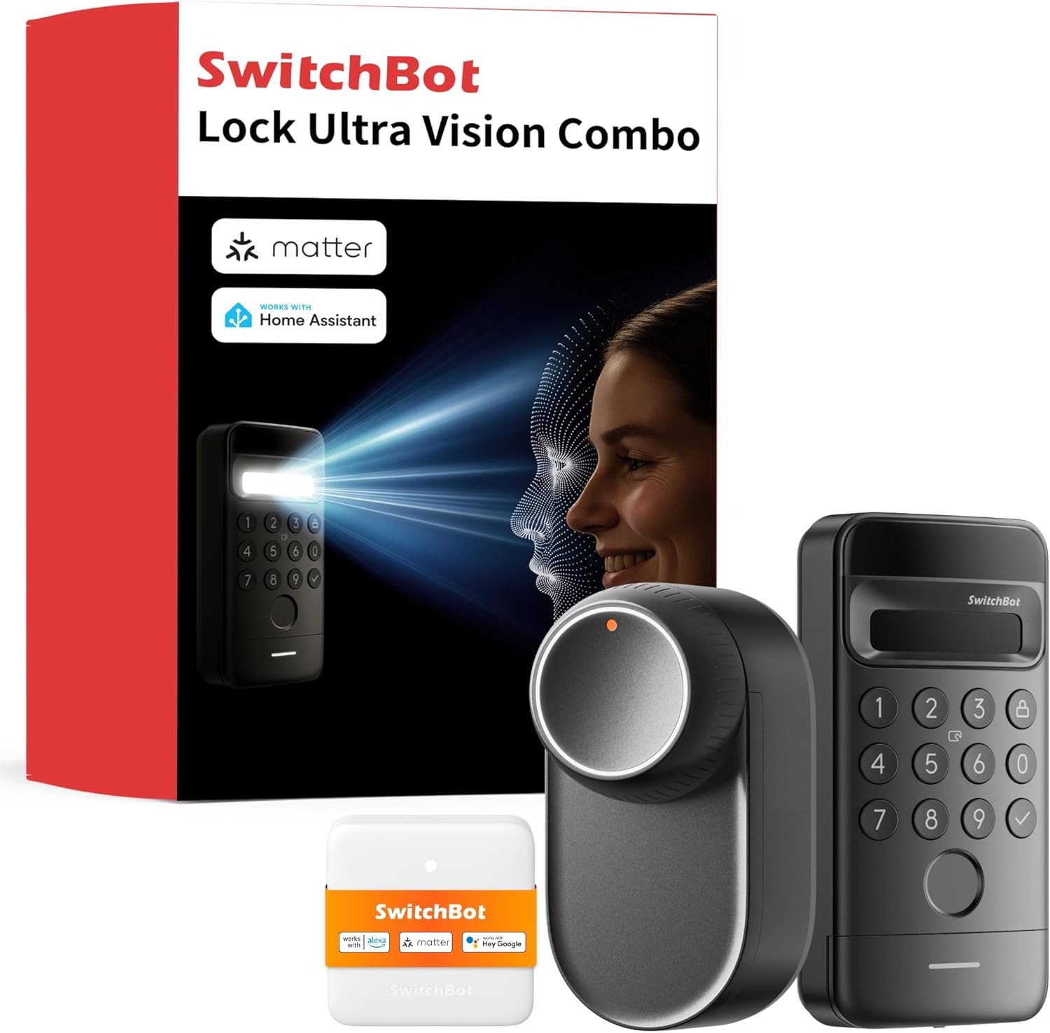 BF EXPRESS: <b>SwitchBot WLAN Smart Lock Ultra</b> cu tastatur Vision