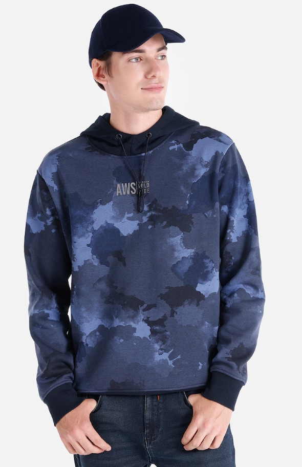 BF EXPRESS: Hanoracul <b>COLIN'S </b>cu imprimeu camuflaj este acum doar