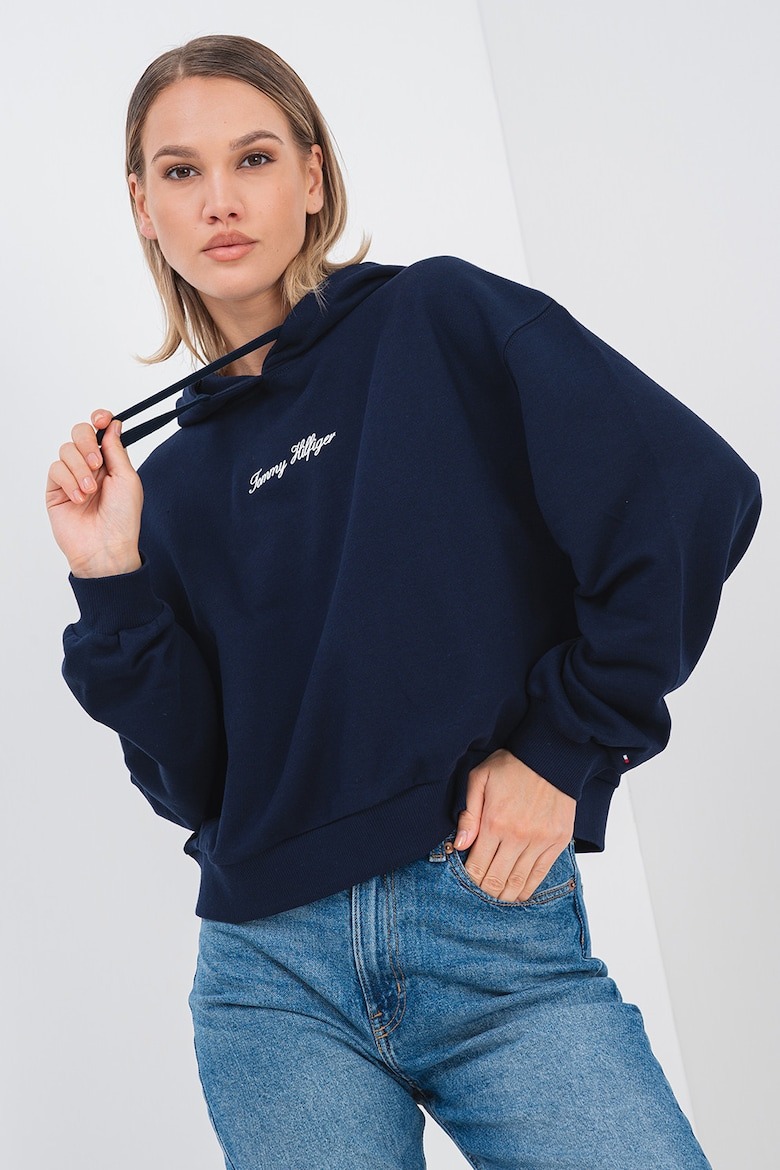 BF EXPRESS: <b>Hanoracul Tommy Hilfiger</b> pentru femei, cu imprimeu