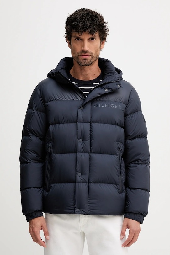 BF EXPRESS: Geaca de iarn <b>Tommy Hilfiger</b>, model bleumarin din