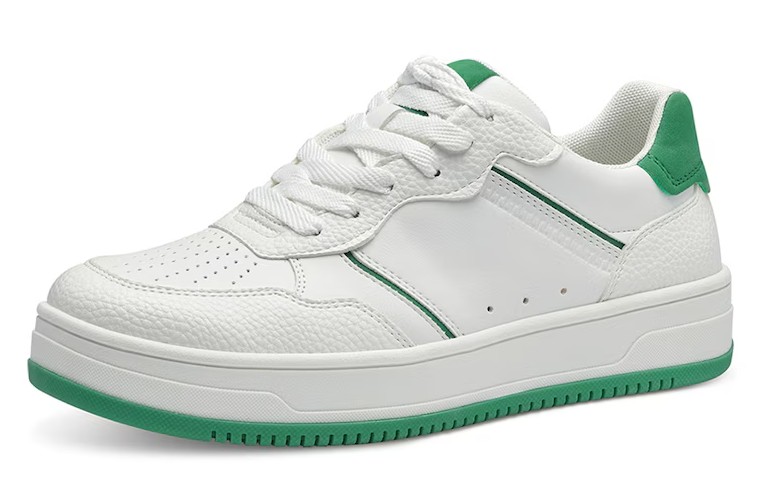 BF EXPRESS: <b>Pantofii sport Tamaris</b> din piele ecologic, n alb