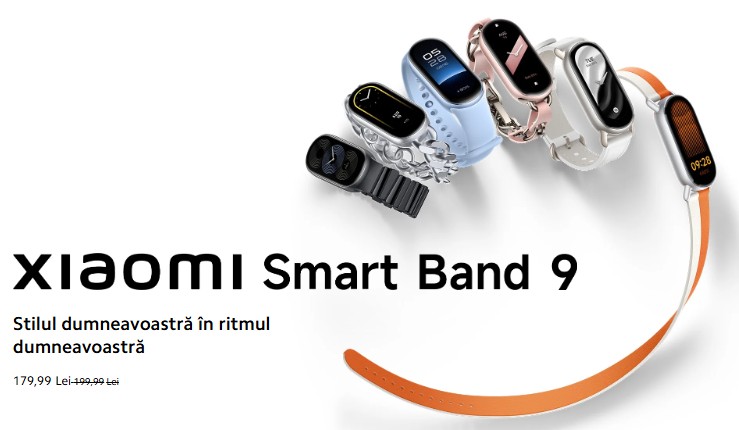 BF EXPRESS: Brara <b>Xiaomi Smart Band 9</b> a sczut la