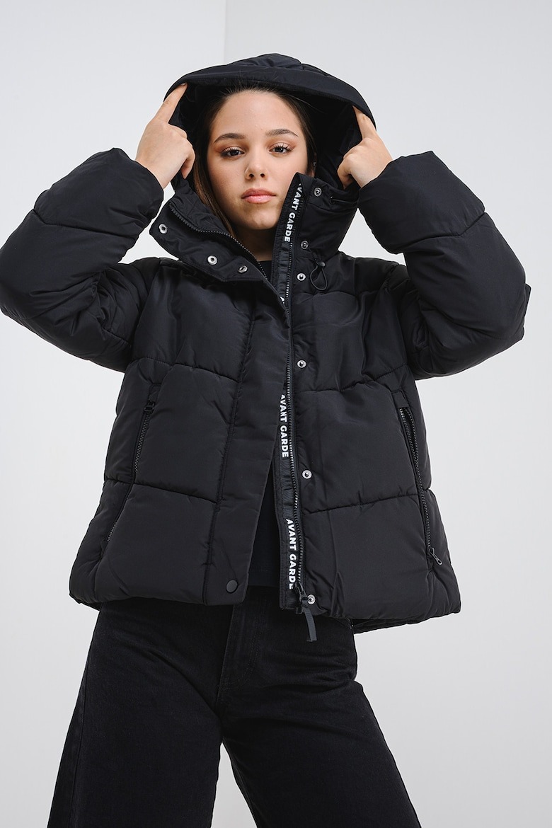 BF EXPRESS: <b>Geaca Only</b> pentru femei, cu glug i buzunare, a