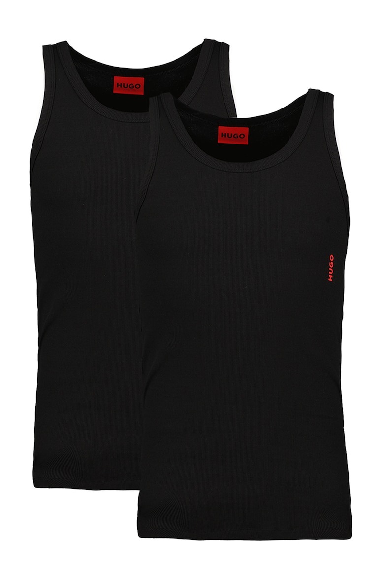 BF EXPRESS: Setul de topuri de cas <b>HUGO</b> (2 piese) cu aspect