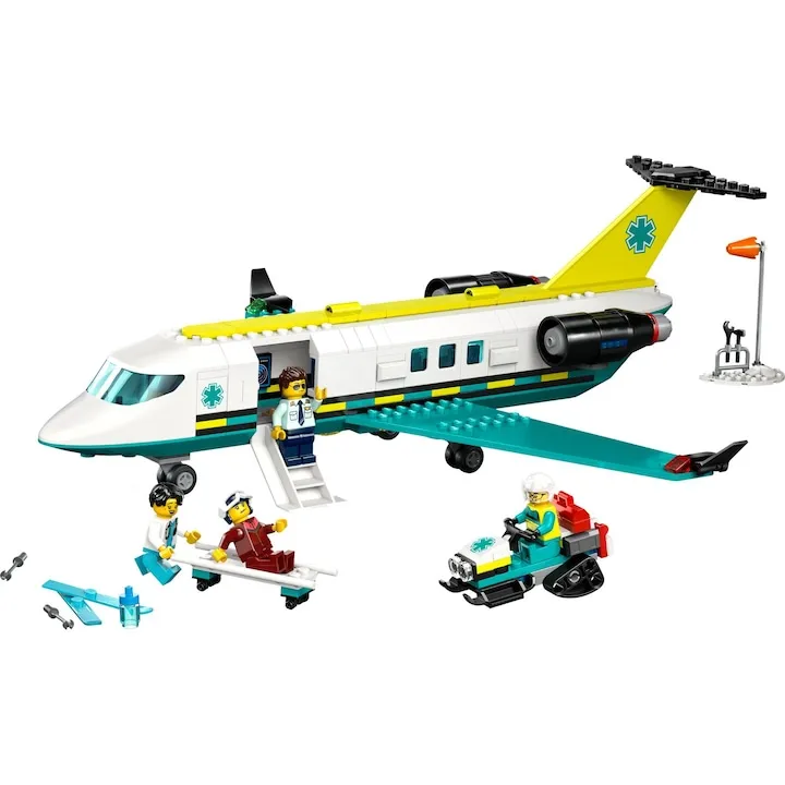 BF EXPRESS: <b>Setul LEGO City Avion-ambulan</b> pentru